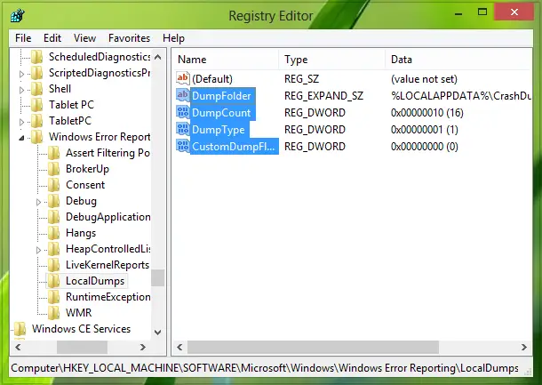 Enable-Windows-Error-Reporting-Windows-8