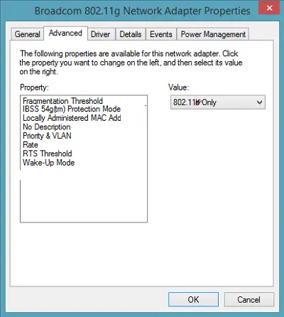 broadcom 802.11n network adapter driver not working