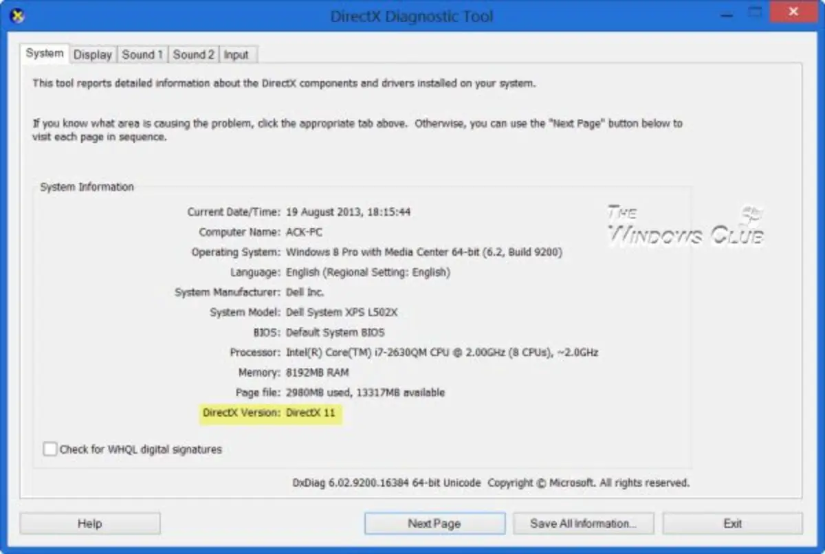 Directx Download Update Install Windows 10