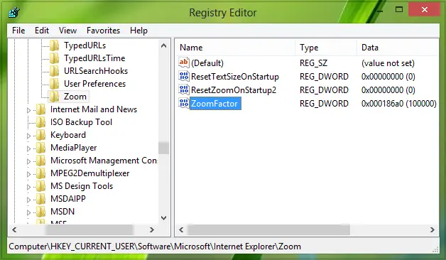 How-To-Configure-Zooming-Level-Using-Registry-In-Internet-Explorer