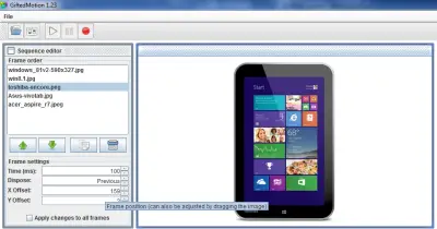 Create animated GIF images with GiftedMotion - 1