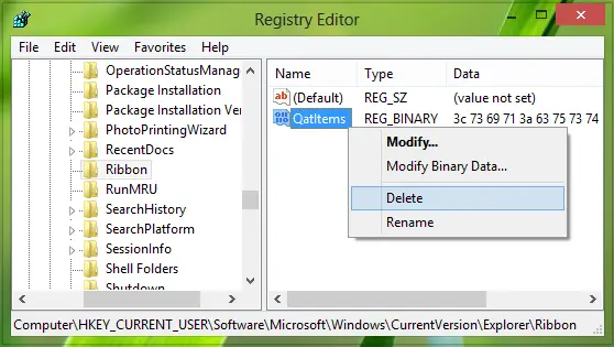 reset windows registry reset windows registry