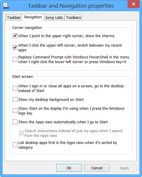 Return to Desktop after closing all Windows 8.1 Apps