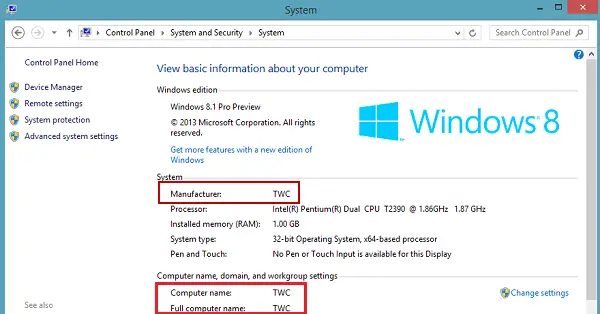 How To Add Or Change Oem Information In Windows 10 Info Hack News