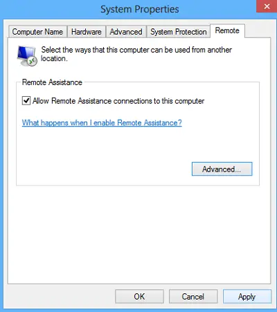 Windows Remote Assistance