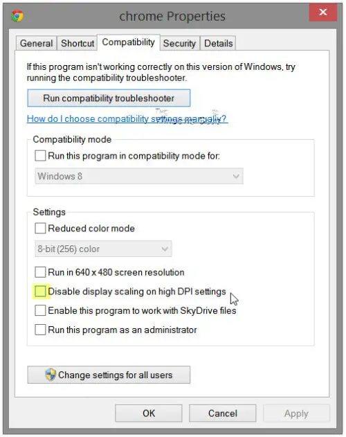 Fix Blurry Fonts Problem In Windows 10