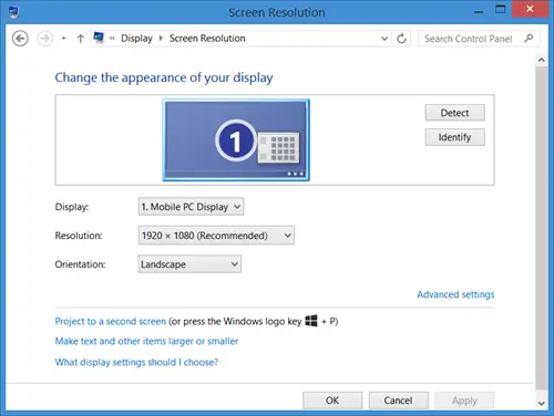 Screen Resolution changes on its own automatically