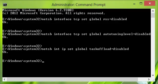 Netsh Command