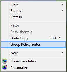 Add item to Desktop Context Menu in Windows 10 using PowerShell - 49