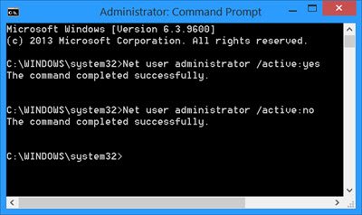 How To Enable Or Disable Built In Administrator Account In Windows 10