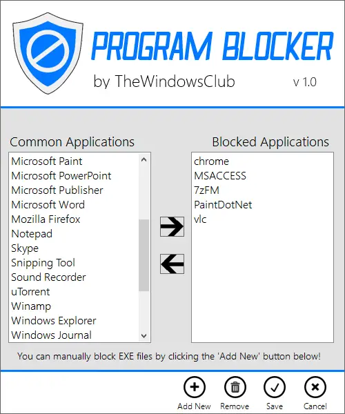 Block Applications