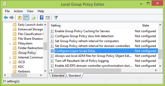 Configure-Logon-Script-Delay