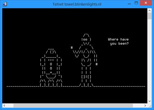 Star Wars in Windows telnet