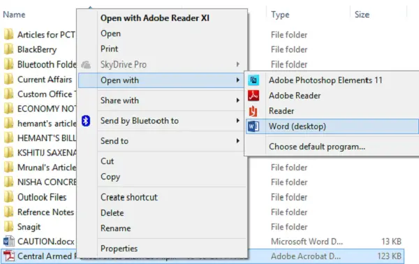 microsoft word to pdf