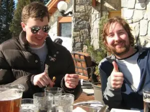 Benjamin Stassen With His Brother