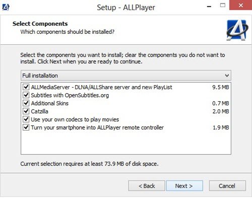 allplayer-installation