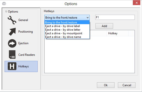 usb disk ejector hotkeys