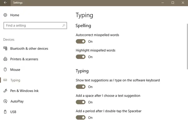 disable Spell Checker Auto-Correct