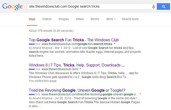 google search tricks 10