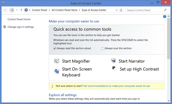 on-screen keyboard windows 8