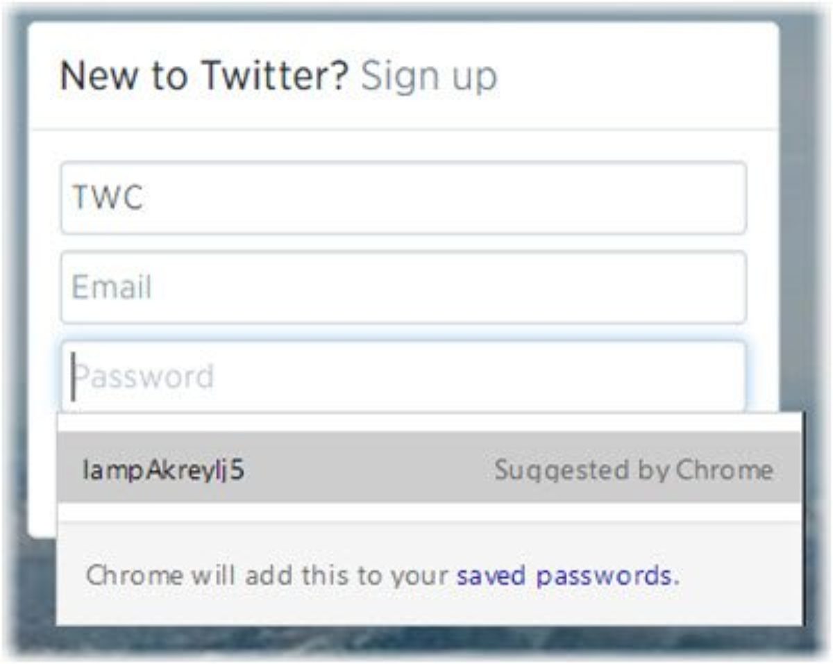 Enable And Use Chrome Password Generator