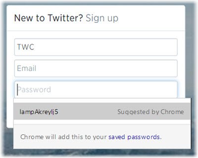 Chrome Password Generator