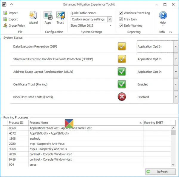 Enhanced Mitigation Experience Toolkit EMET 5.5