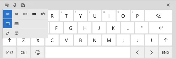 verraden Inactief Ingrijpen How to resize Touch and On-screen Keyboard on Windows 11/10