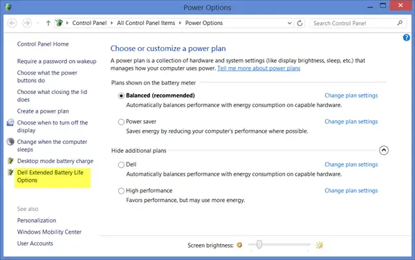 battery options 1