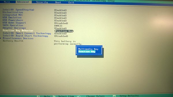 function-key-behavior-bios