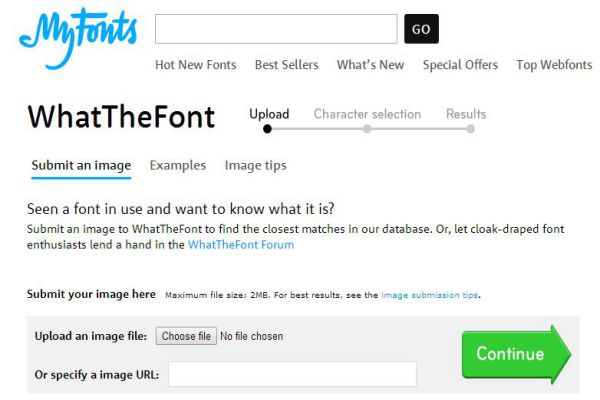 What's font - Identify Fonts with free online font identifier