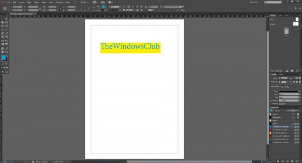 A Tutorial on InDesign CC 2014 for Beginner
