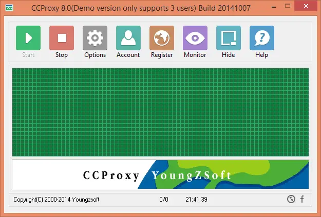 CCProxy Proxy Server software