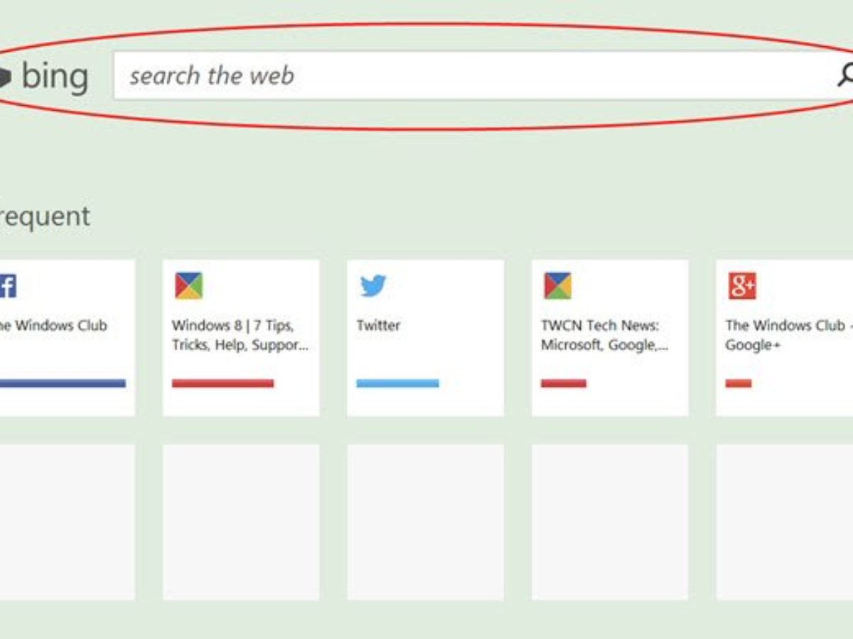 How To Add Or Remove Bing Search Bar From Internet Explorer