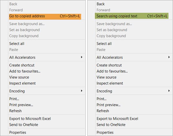 Paste and Go or Go to copied address