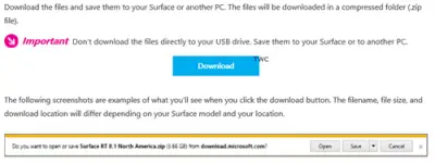 download surface image