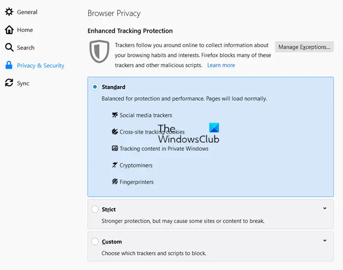 How to Block Cryptominers, Fingerprinters, and Trackers in Firefox (Without Extensions)