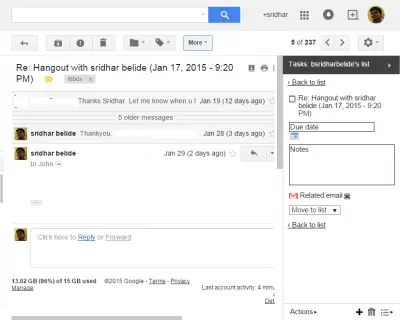 Add Notes to Google Tasks