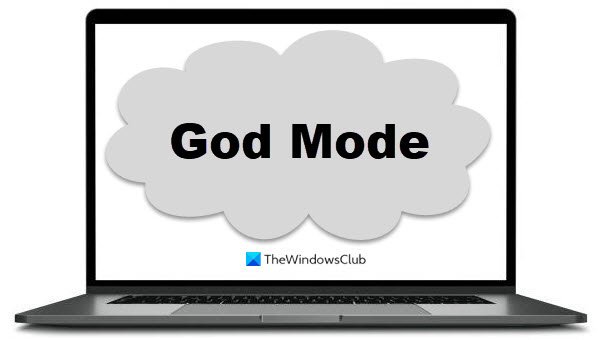 God Mode Windows 10