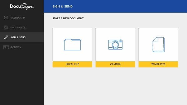 DocuSign app for Windows 8