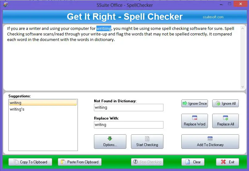 Get it Right Spell Checker: Multi-lingual spell checker for Windows PC