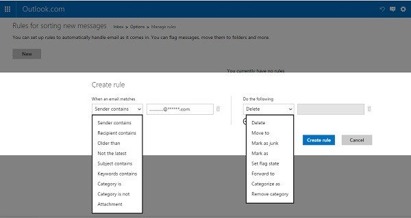 outlook privacy settings 1