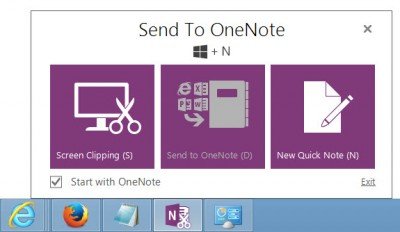 Disable or Remove Send To OneNote in Windows PC