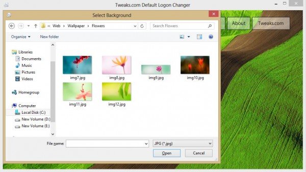 tweaks wallpaper changer