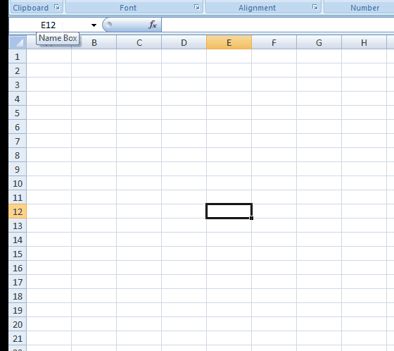Excel Name Box_Select multiple particular complete rows