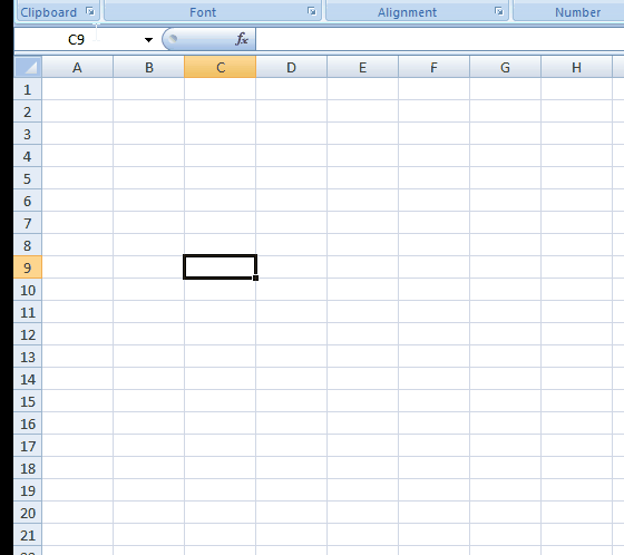 Excel Name Box_select entire worksheet
