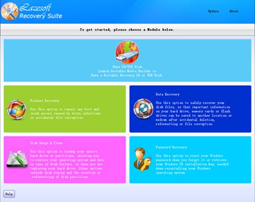 Lazesoft Recovery Suite Free Home Edition