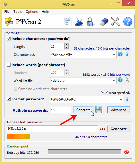 pwgen special characters pwgen special characters