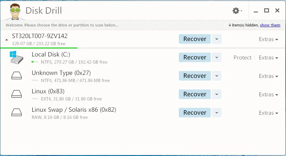 disk drill recovery on windows 7