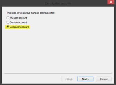 2 Manage Trusted Root Certificates